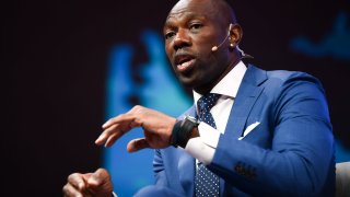 Terrell Owens, at Enercare Center in Toronto, Canada.
