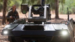 Israel Army Robot semi-autonomous