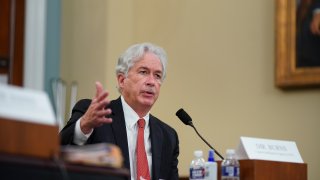 CIA Director William Burns testifies during a House Intelligence Committee hearing on Capitol Hill in Washington, Thursday, April 15, 2021.