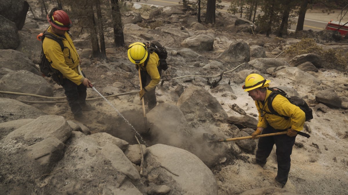 Caldor Fire Near Lake Tahoe Slows as Weather Improves - Vimarsana News