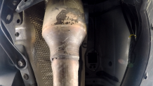 catalytic converter close up