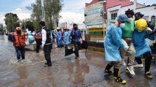 IMSS Hospital flooding Mexico