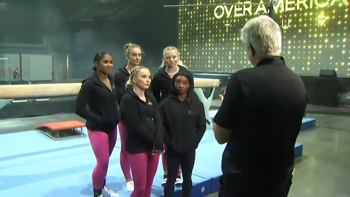 Exclusive Interview: Simone Biles, Team USA Gymnasts Talk Gold Over ...