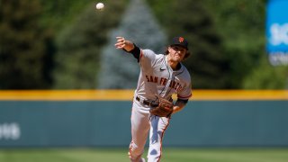 Starting pitcher Kevin Gausman #34 of the San Francisco Giants.