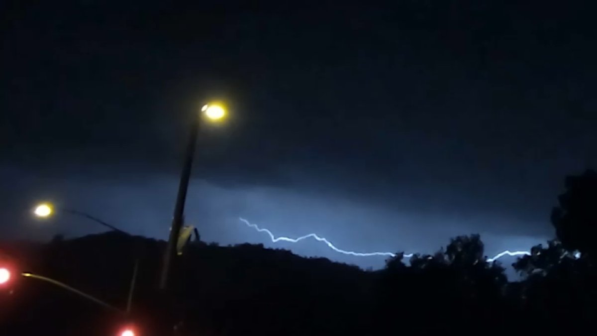 Bay Area Lightning Storm Sparks Wildfires, Causes Damage NBC Bay Area
