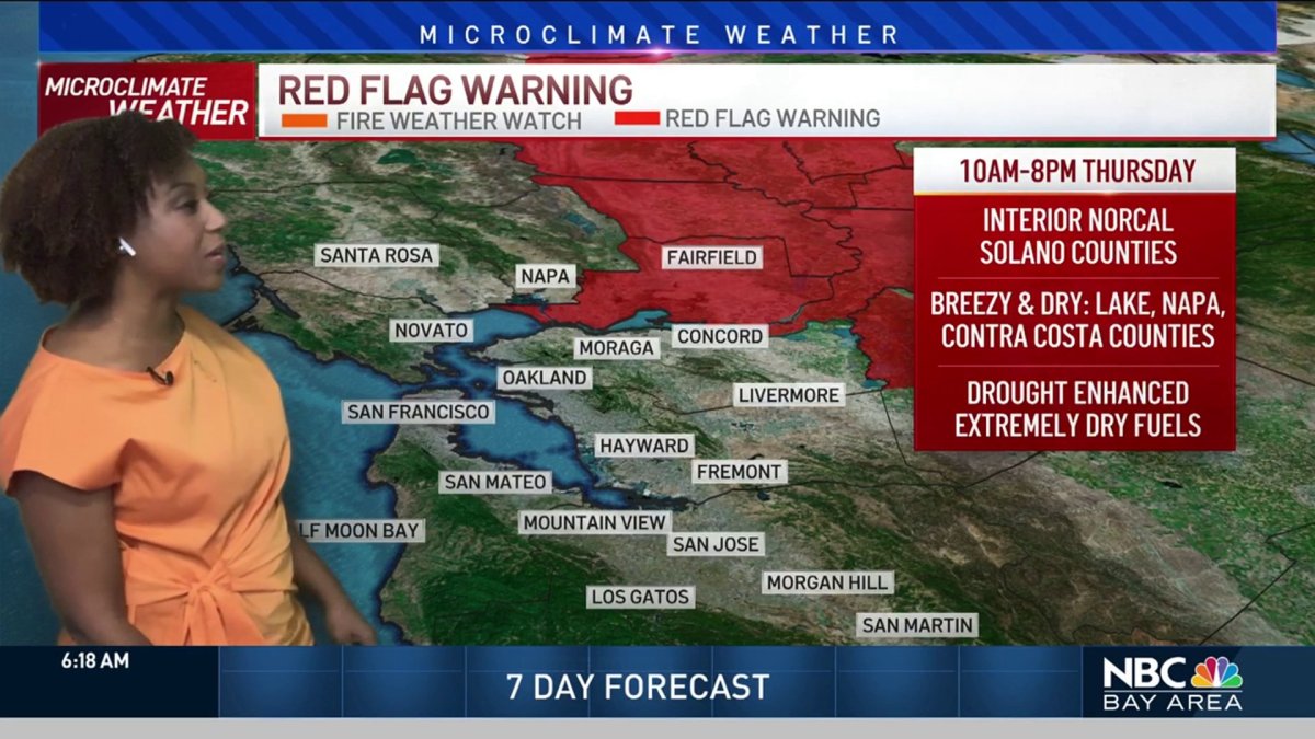 Karis Forecast Locally Gusty Winds Nbc Bay Area 0403