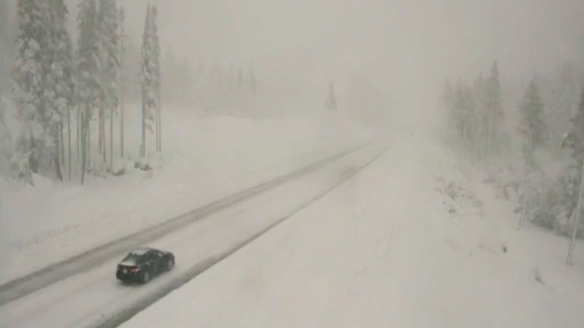 Wet Storm Dumps Rain, Snow in Sierra; I-80 Partially Open - Vimarsana News