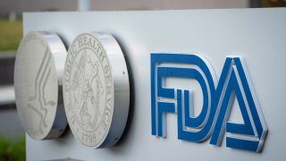 WHITE OAK, MD - JULY 20: A sign for the Food And Drug Administration is seen outside of the headquarters on July 20, 2020 in White Oak, Maryland.