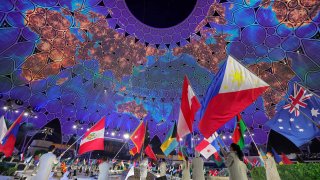 opening ceremony of the Dubai Expo 2020
