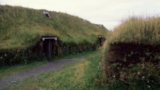 Canada, Newfoundland, L'anse Aux Meadows Nhp, Replicas Of