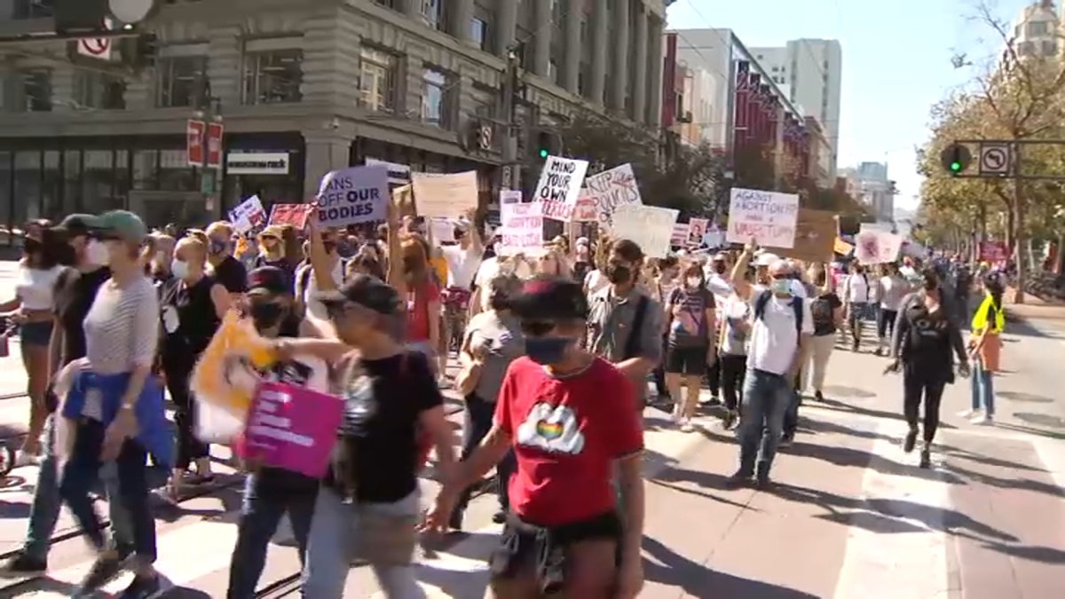 Thousands Take San Francisco Streets To Defend Reproductive Rights Nbc Bay Area 3552