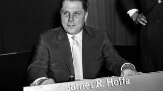 Teamsters Union president Jimmy Hoffa