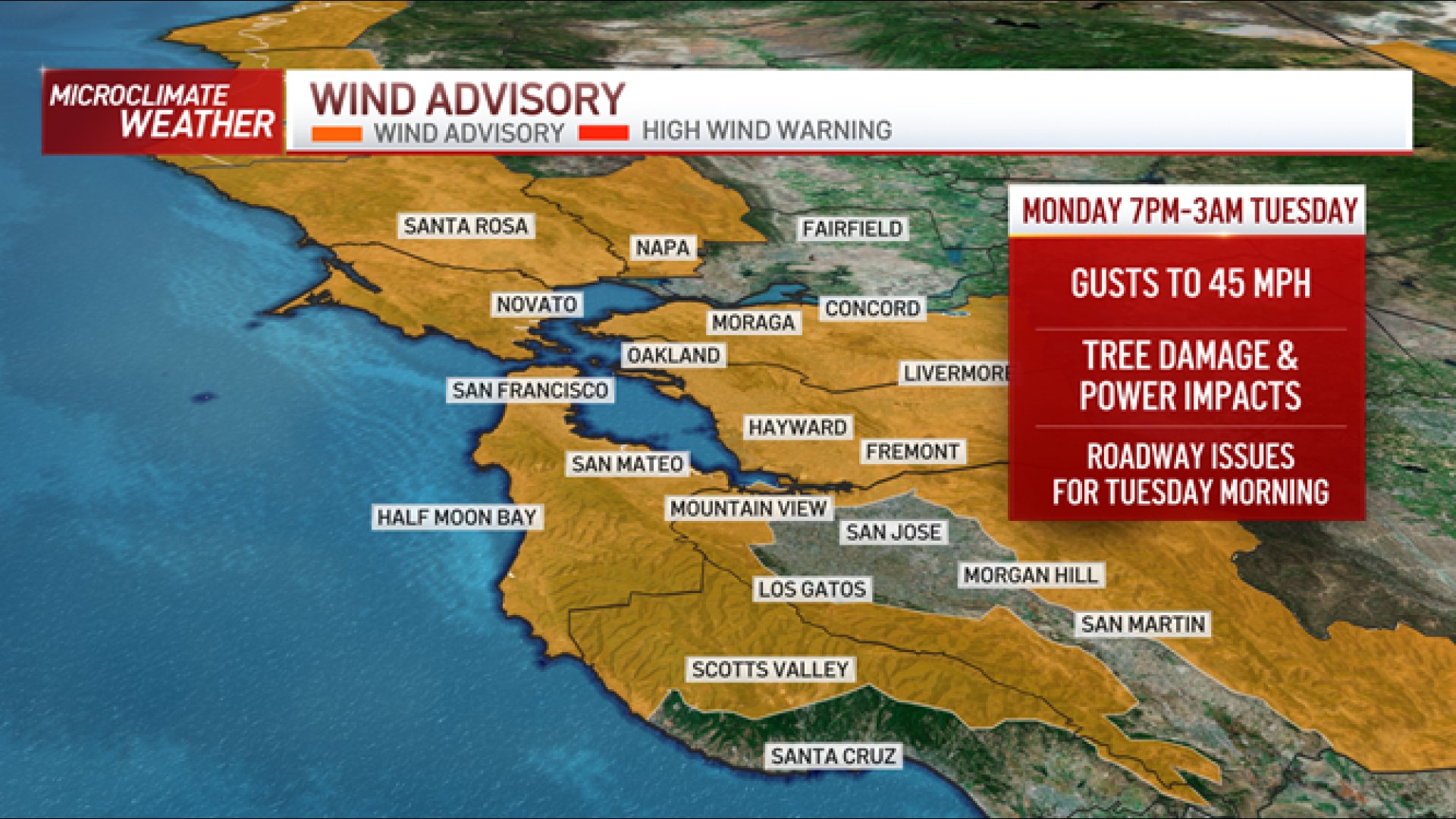 Forecast: Wind & Heavy Rain Ahead – NBC Bay Area