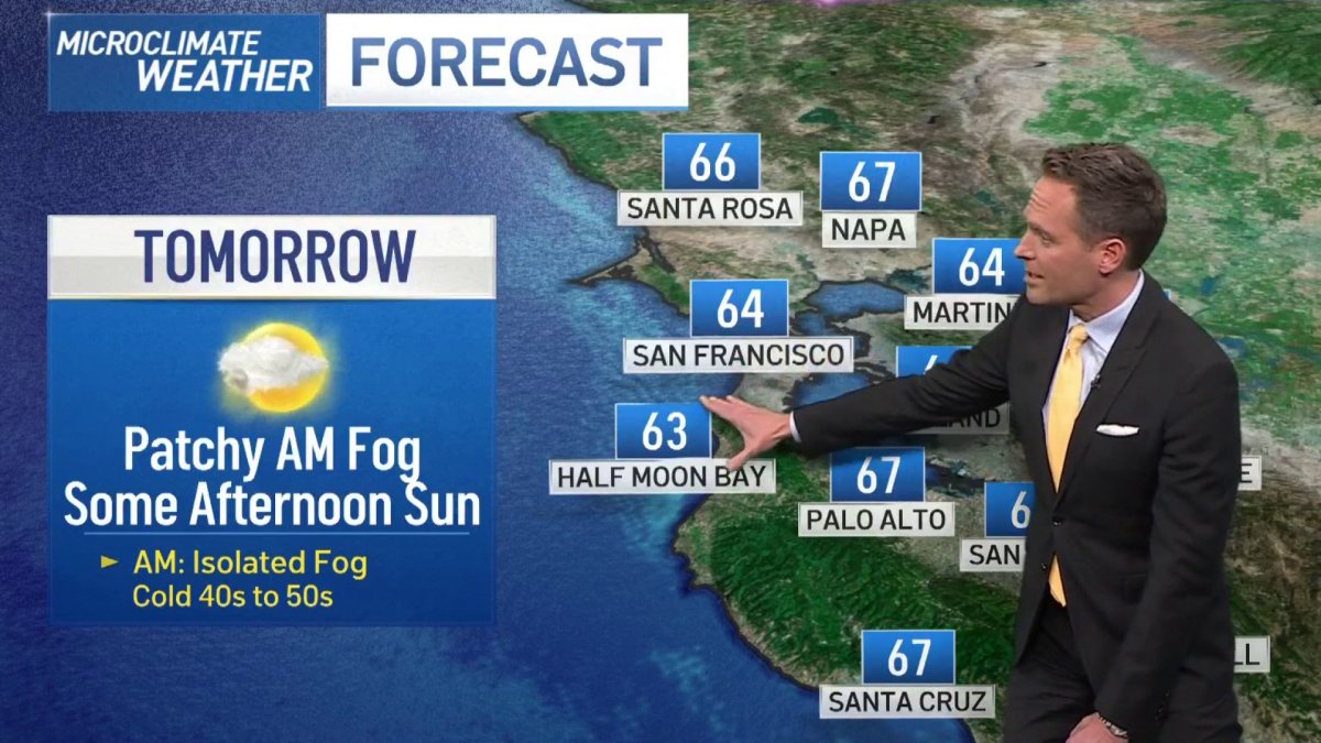 Jeff’s Forecast: AM Fog; Shower Chance Ahead – NBC Bay Area