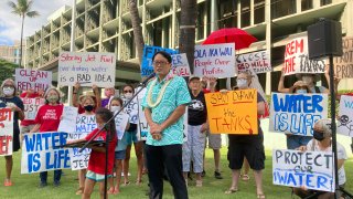 Hawaii Navy Fuel Tanks