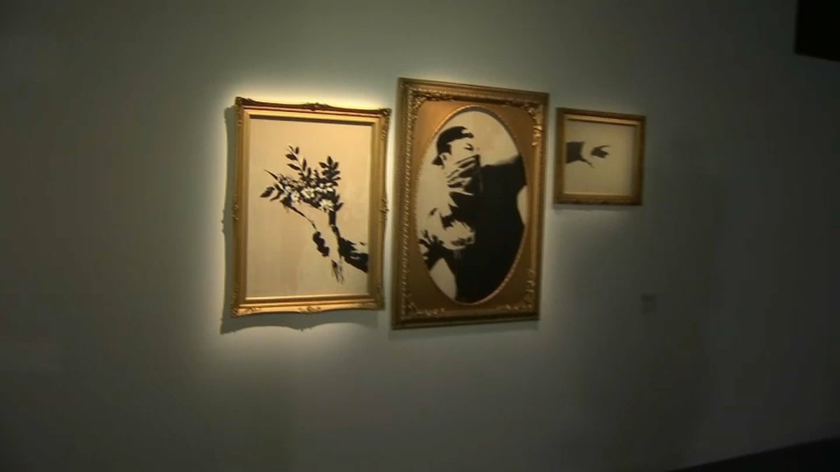 Banksy Exhibit Opens Monday at SF Palace of Fine Arts NBC Bay Area