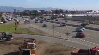 Highway 101 near Mineta San Jose International Airport.