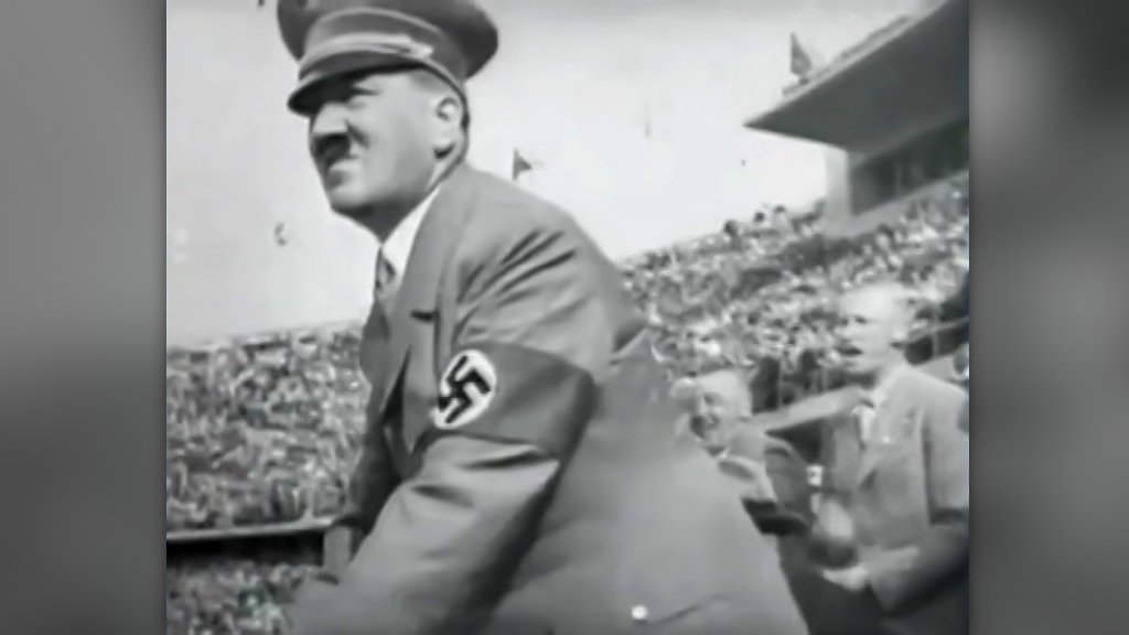 Adolf Hitler at the 1936 Olympics