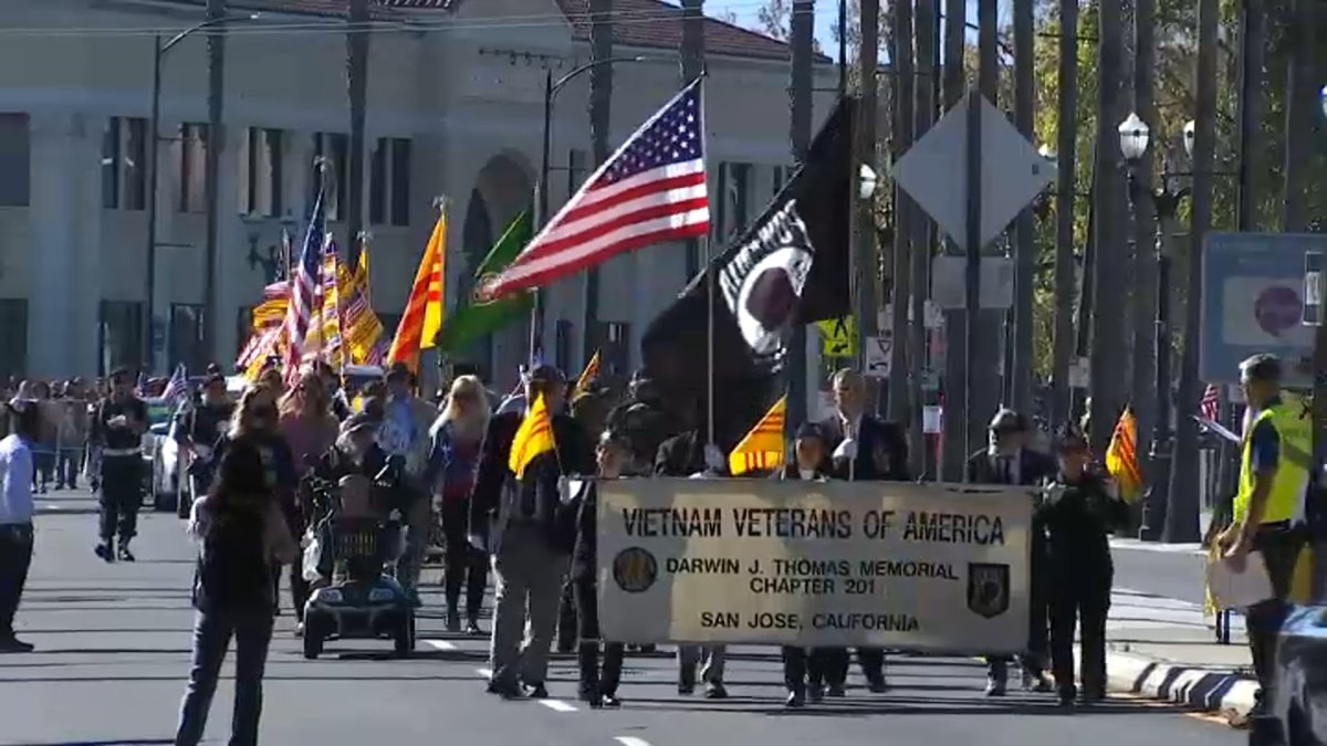Veteran’s Day Parade Takes Over San Jose for the First Time Since Pandemic NBC Bay Area