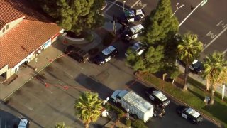 Police investigate a double shooting in San Jose.