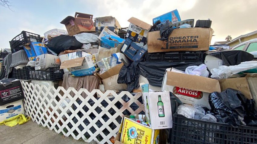 A case of extreme hoarding in Koreatown has multiple neighbors complaining to the city, as stacks of refuse and boxes teeter outside the dwelling.  Late Tuesday, after NBCLA’s initial report, the city confirmed it would be cleaning up the mess.