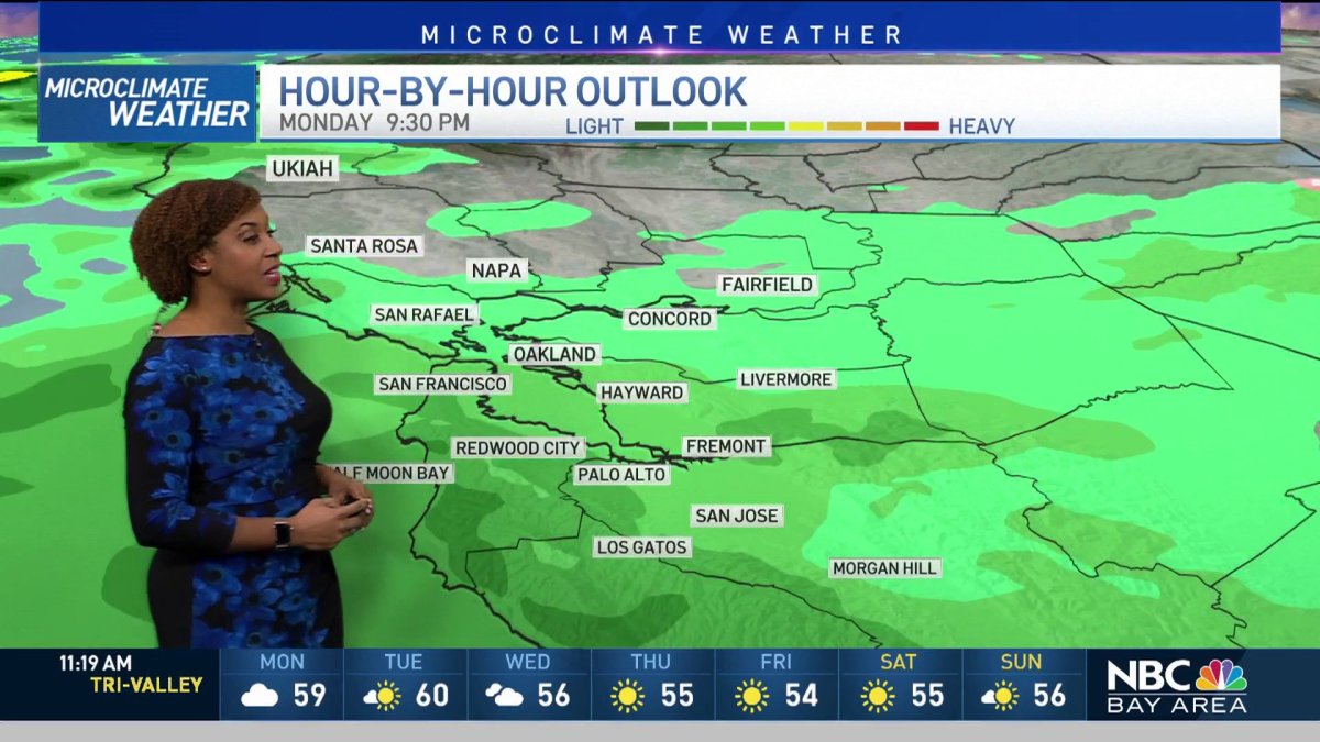 Forecast: Cloudy, Showers Ahead – NBC Bay Area
