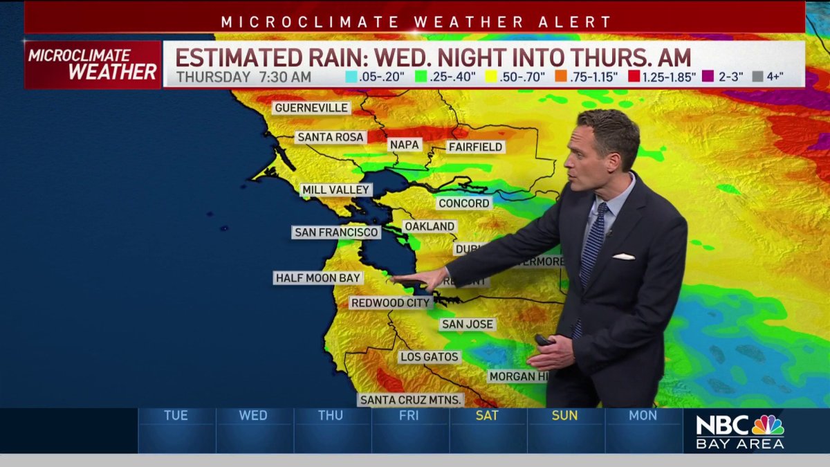 Jeff’s Forecast: Early Morning Rain, Cold Temps & More Rain Ahead – NBC ...