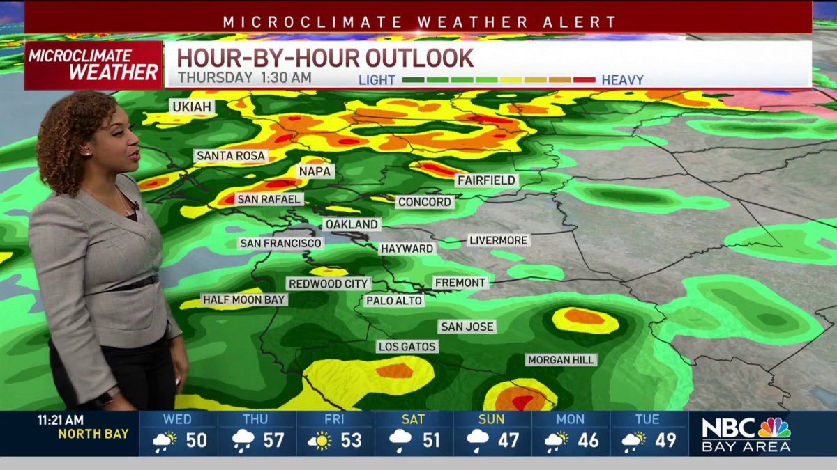 Forecast: Off and On Rain Continues – NBC Bay Area