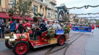 Ohio State players Disneyland