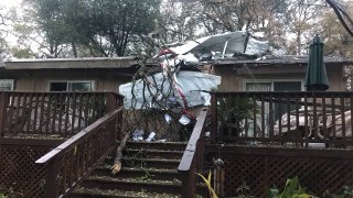 Scene of a plane crash in Auburn.