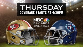 49ers vs. Titans: Thursday Night Football Preview, How to Watch