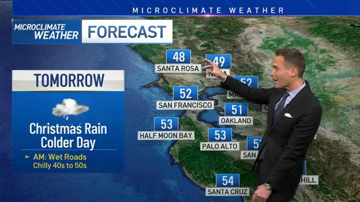 Jeff’s Forecast: Wet Christmas and More Rain Ahead – NBC Bay Area