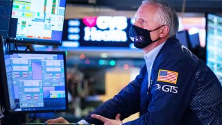 Trader at the NYSE, Jan. 3, 2022.