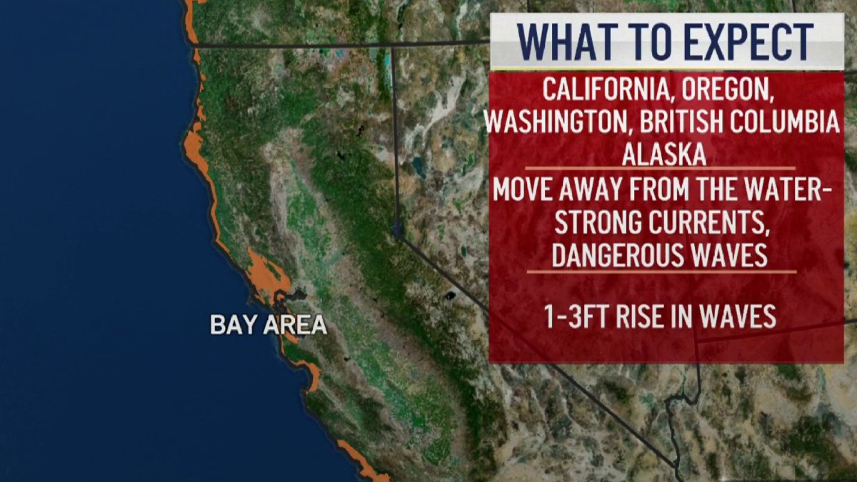 Bay area tsunami advisory
