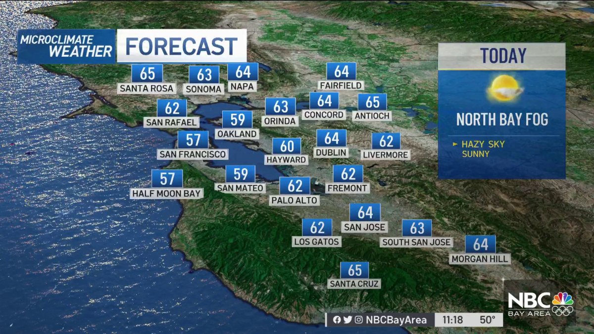 Forecast: Chilly Start, Nice Day – NBC Bay Area