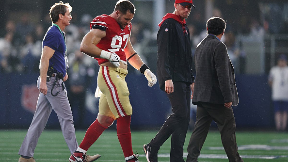 49ers hopeful Bosa will be cleared to play vs. Packers - The San Diego  Union-Tribune