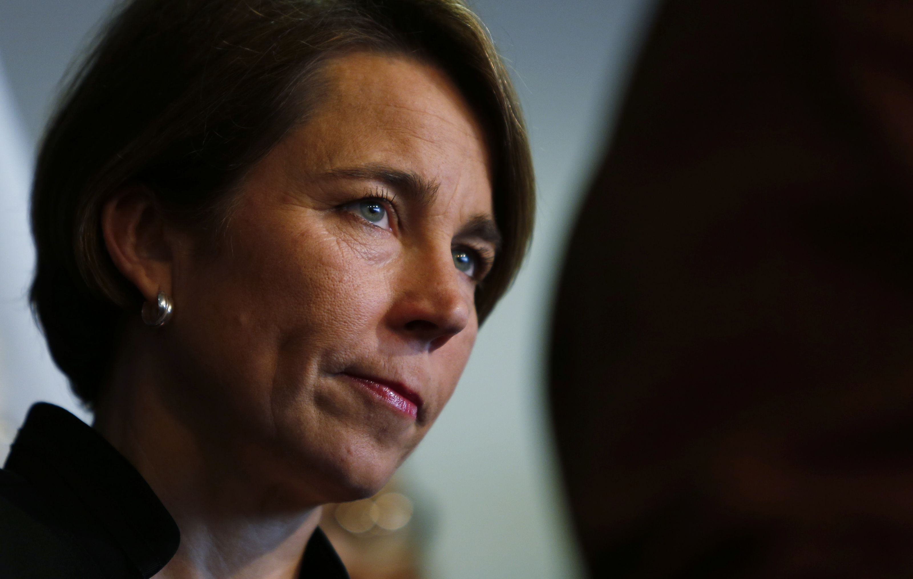BOSTON, MA – JANUARY 31: Attorney General Maura Healey announces that her office is taking action challenging President Trump’s Executive Order on Immigration in Boston on Jan. 31, 2017. (Photo by Jessica Rinaldi/The Boston Globe via Getty Images)