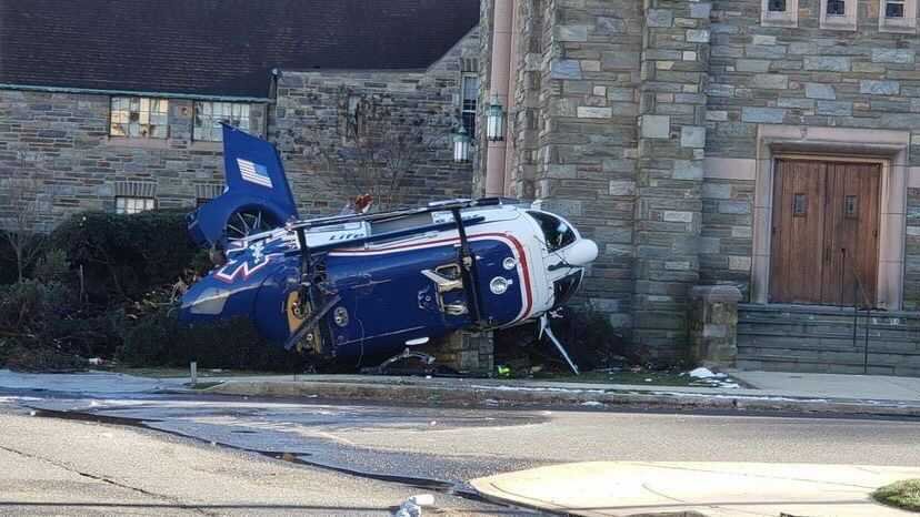 Baby and 3 Others Survive After Medical Helicopter Crashes Outside Delaware County Church – NBC Bay Area - Vimarsana News