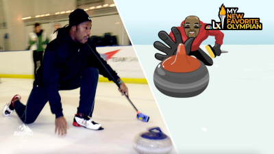 Why Super Bowl Champ Vernon Davis Loves Curling So Much
