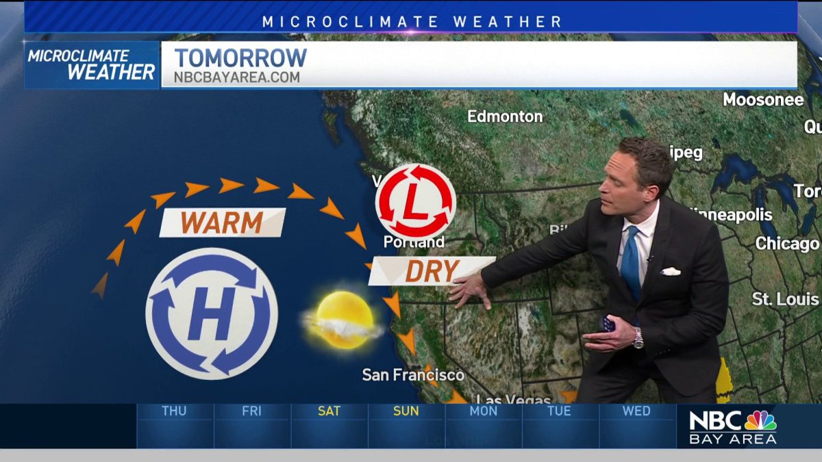 Jeff’s Forecast: Cold Start With Enjoyable Afternoon Temps – NBC Bay Area