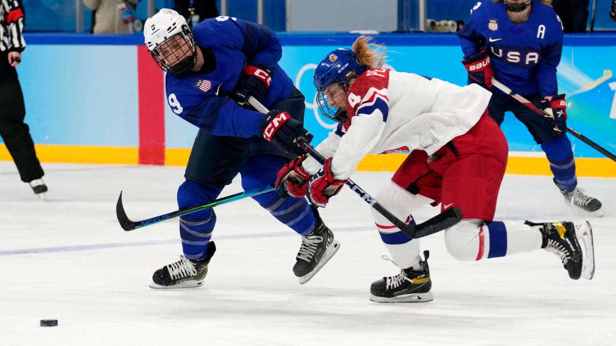 Team Usa Escapes Czech Republic In Olympic Women S Hockey Quarterfinal Nbc Bay Area