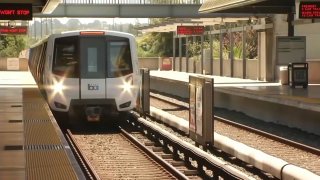 File image of a BART train.