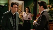 Chandler goes on a blind date, thanks to Joey, with Janice.
