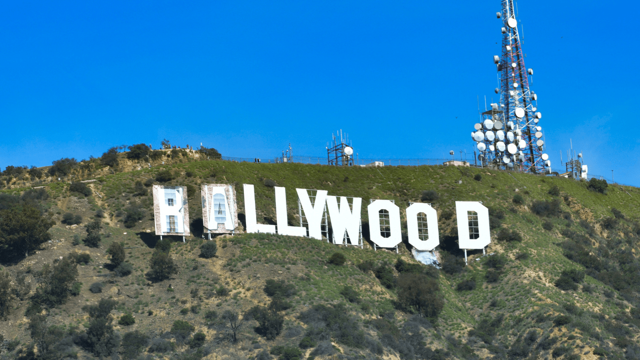 Hollywood Sign Altered to Read `Rams House' in Honor of Super Bowl Champs