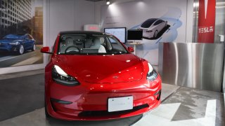 Tesla Inc. Model 3 electric vehicle