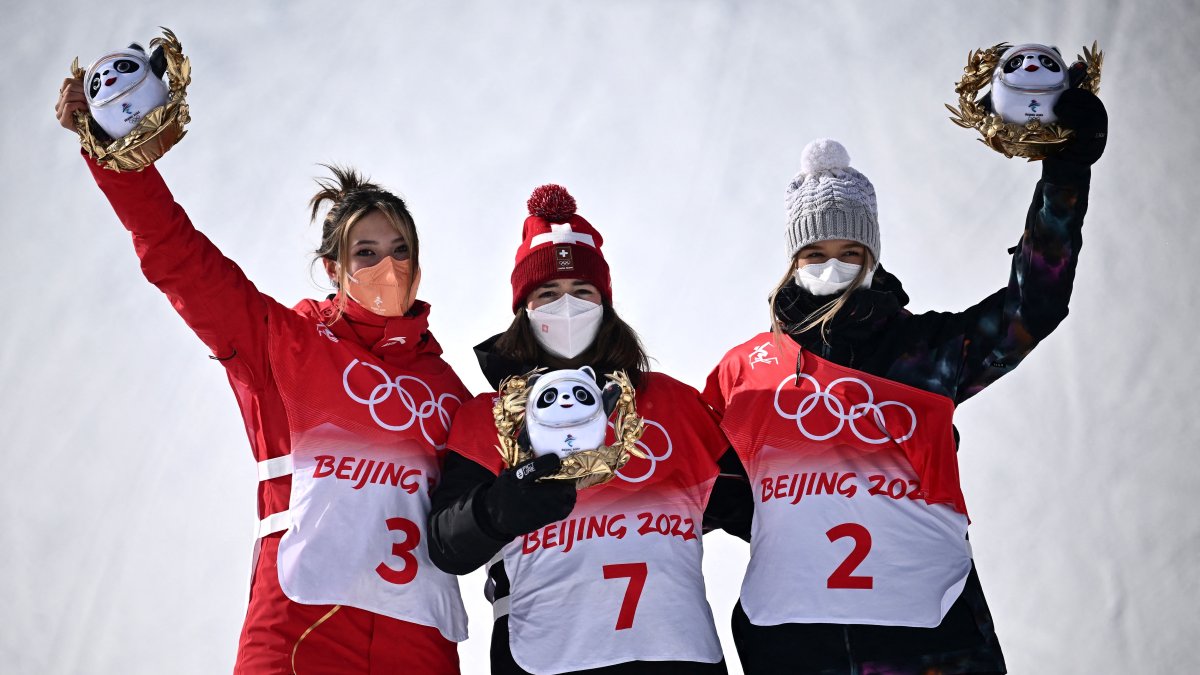 Mentally tired' Eileen Gu claims silver as Mathilde Gremaud roars back for  gold, Winter Olympics Beijing 2022