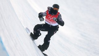 Shaun White of Team United States competes during the Men's Snowboard Halfpipe Qualification on Day 5 of the Beijing 2022 Winter Olympic Games at Genting Snow Park on February 09, 2022 in Zhangjiakou, China.