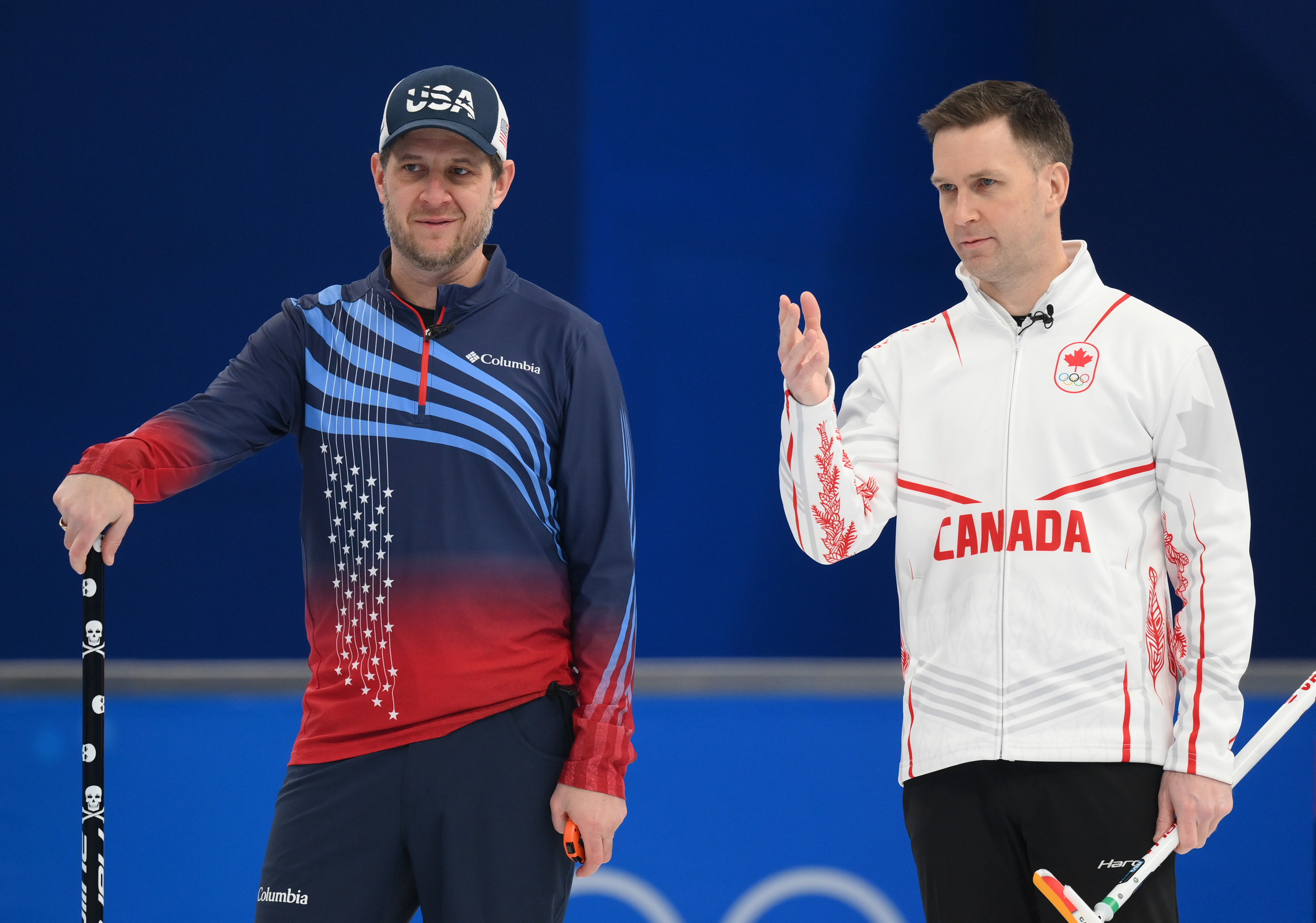 Team Usa Concedes To Canada With A Score Of 10 5 In Men S Curling Nbc Bay Area