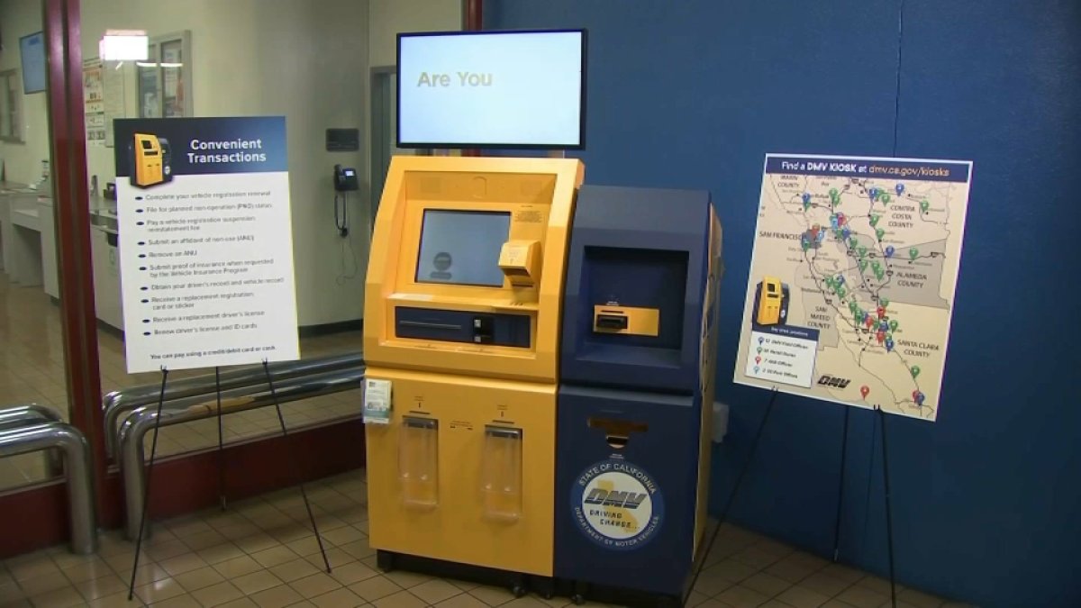 How the New DMV SelfServe Kiosks Work at Bay Area Post Offices NBC