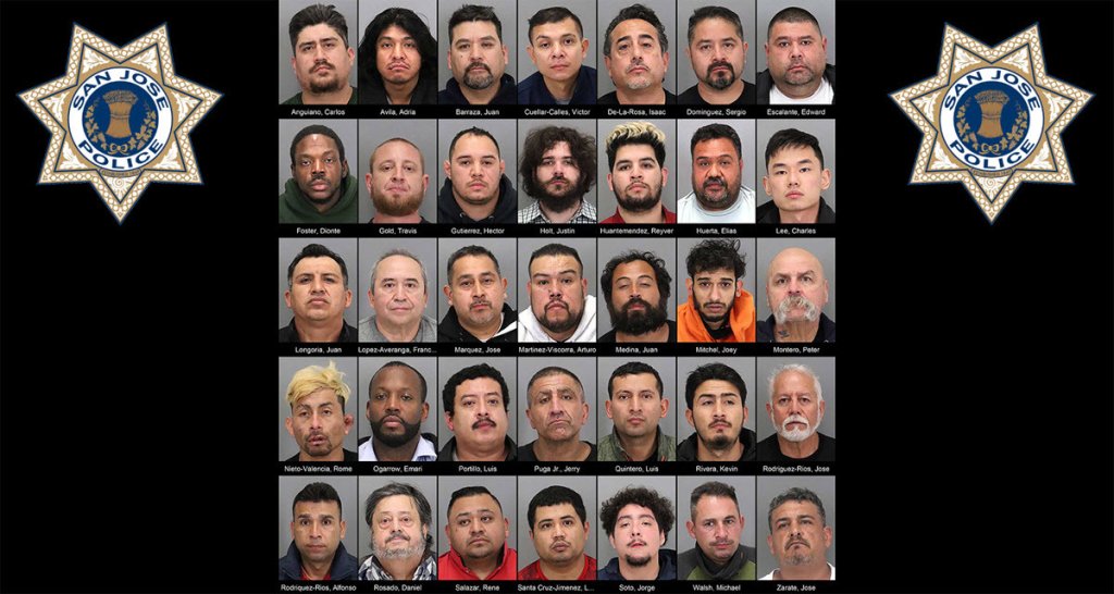 35 Arrested In San Jose Pd Sexual Assault Sweep Nbc Bay Area 